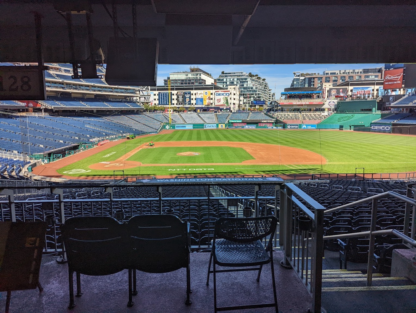 Washington Nationals ballpark bowl during the WiFi 6 refresh